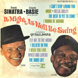 Frank Sinatra / Count Basie Orchestra It Might As Well Be Swing Vinyl LP USED