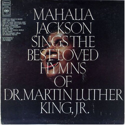 Mahalia Jackson Mahalia Jackson Sings The Best-Loved Hymns Of Dr. Martin Luther King, Jr. Vinyl LP USED