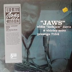Eddie "Lockjaw" Davis / Shirley Scott Jaws Vinyl LP USED