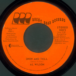 Al Wilson Show And Tell Vinyl 7" USED
