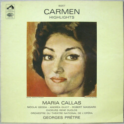 Maria Callas / Nicolai Gedda / Robert Massard / Andréa Guiot / Orchestre National De L'Opéra De Paris / Georges Prêtre Carmen Highlights Vinyl LP USED