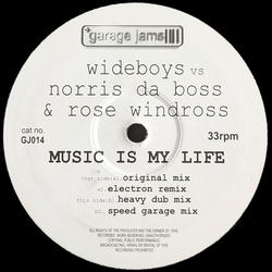 The Wideboys / Norris Windross / Rose Windross Music Is My Life Vinyl 12" USED