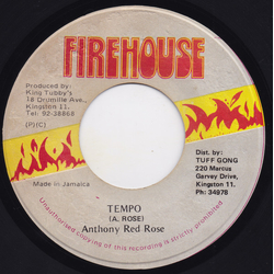 Anthony Red Rose Tempo Vinyl 7" USED