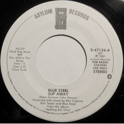 Blue Steel Slip Away Vinyl 7" USED