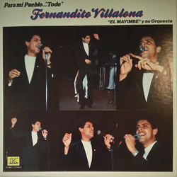 Fernandito Villalona Y Su Orquesta Para Mi Pueblo..."Todo" Vinyl LP USED