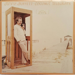 Jimmy Buffett Coconut Telegraph Vinyl LP USED