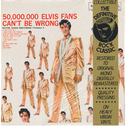Elvis Presley 50,000,000 Elvis Fans Can't Be Wrong (Elvis' Gold Records, Vol. 2) Vinyl LP USED