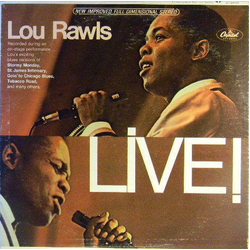 Lou Rawls Live! Vinyl LP USED
