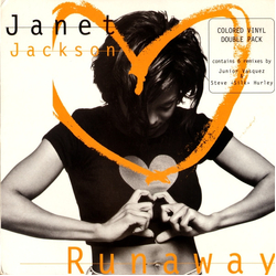 Janet Jackson Runaway Vinyl 12" USED