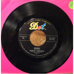 Dorsey Burnette Rainin' / A Full House Vinyl 7" USED