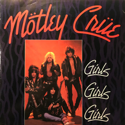 Mötley Crüe Girls Girls Girls Vinyl 12" USED