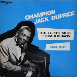Champion Jack Dupree 1944-1945: The First 16 Sides From Joe Davis Vinyl LP USED