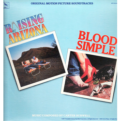 Carter Burwell Raising Arizona / Blood Simple (Original Motion Picture Soundtracks) Vinyl LP USED