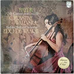 Joseph Haydn / Christine Walevska / English Chamber Orchestra / Edo de Waart Cello Concertos in C and D Vinyl LP USED