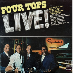 Four Tops Four Tops Live! Vinyl LP USED