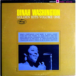 Dinah Washington Golden Hits Volume One Vinyl LP USED