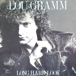 Lou Gramm Long Hard Look Vinyl LP USED