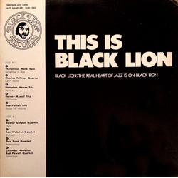 Various This Is Black Lion - Black Lion: The Real Heart Of Jazz Is On Black Lion Vinyl LP USED