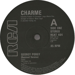 Charme (2) / The Hues Corporation Georgy Porgy / Rock The Boat Vinyl 12" USED