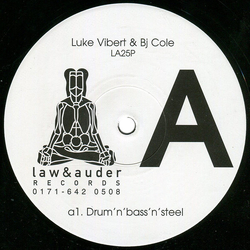 Luke Vibert / BJ Cole Drum'n'Bass'n'Steel Vinyl 12" USED