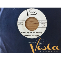 The Vonnair Sisters Pretty Little Girl With The Red Dress On Vinyl 7" USED
