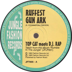 Top Cat / DJ Rap / The A-Class Crew Ruffest Gun Ark / Ruff Neck Business Vinyl 12" USED