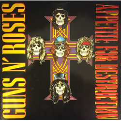 Guns N' Roses Appetite For Destruction Vinyl LP USED