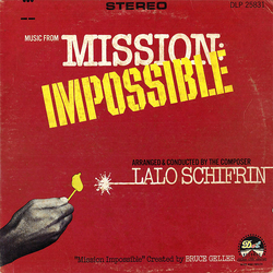 Lalo Schifrin Music From Mission: Impossible Vinyl LP USED