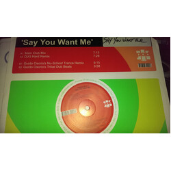 Damian Wild Say You Want Me VINYL 12" USED