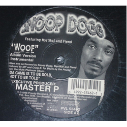 Snoop Dogg / Mystikal / Fiend (2) Woof Vinyl 12" USED