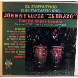 Johnny "El Bravo" Lopez And His Super Combo El Fantastico (The Fantastic One) Vinyl LP USED
