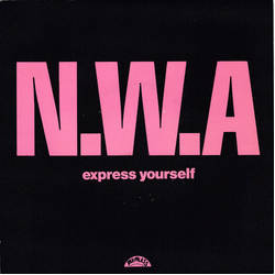 N.W.A. Express Yourself Vinyl 7" USED