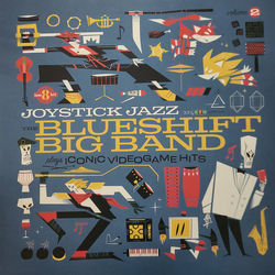 The Blueshift Big Band Joystick Jazz: The Blueshift Big Band Plays Iconic Video Game Hits Volume 2 Vinyl LP USED