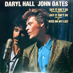 Daryl Hall & John Oates Say It Isn't So Vinyl 12" USED