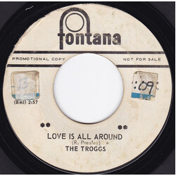 The Troggs Love Is All Around Vinyl 7" USED
