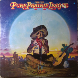 Pure Prairie League Firin' Up Vinyl LP USED
