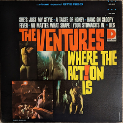 The Ventures Where The Action Is Vinyl LP USED
