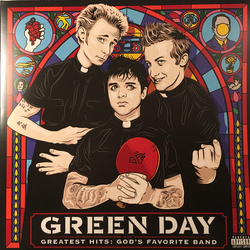 Green Day Greatest Hits: God's Favorite Band 2xLP Comp - USED