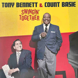 Tony Bennett & Count Basie Swingin' Together LP Album Ltd RE Red - USED
