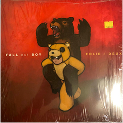 Fall Out Boy Folie À Deux LP Yel + LP Red + Album RE - USED