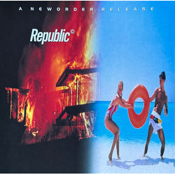 New Order Republic LP Album RE RM 180 - USED