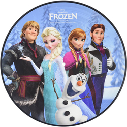 Kristen Anderson-Lopez And Robert Lopez Songs From Frozen LP Album Ltd Pic - USED
