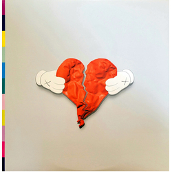 Kanye West 808s & Heartbreak 2xLP Album Dlx RE Tri + CD Album RE - USED