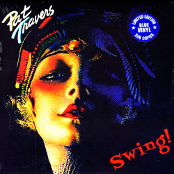 Pat Travers Swing! LP Album Ltd Blu - USED