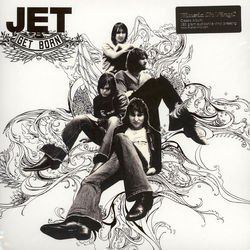 Jet (2) Get Born LP Album RE 180 - USED