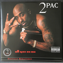 2Pac All Eyez On Me 4xLP Album RE RM Gat - USED