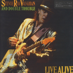 Stevie Ray Vaughan & Double Trouble Live Alive 2xLP Album RE 180 - USED