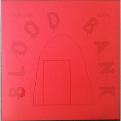 Bon Iver Blood Bank 12" EP Ltd RE Red - USED