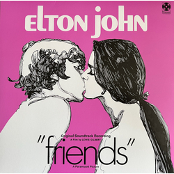 Elton John Friends (Original Soundtrack) LP Album RE Pin - USED