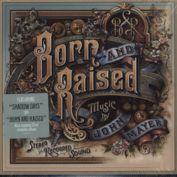 John Mayer Born And Raised 2xLP Album + CD - USED